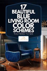 blue living room color schemes