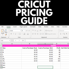why you need a cricut pricing tool
