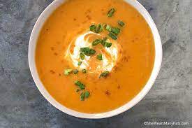Sweet Potato Soup Recipe Easy gambar png