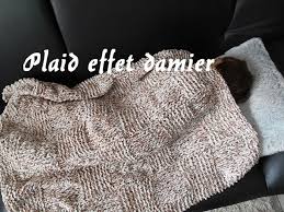 tricoter un plaid couverture façon