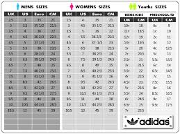 Adidas Size Chart China Www Bedowntowndaytona Com