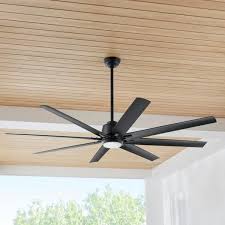 The hunter grand cayman 54 in. Home Decorators Collection Kensgrove 72 In Led Indoor Outdoor Matte Black Ceiling Fan With Light And Remote Control Yg493odc Mbk The Home Depot
