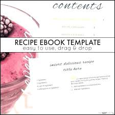 Create Your Own Cookbook Template Around Moms Kitchen Table