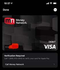 Slide 3 upgrade your card access more services upgrade to a portable card account and get access to more services. Verify Money Network Card For Apple Pay Apple Community