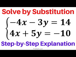 How To Solve A Systems Of Equations By