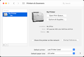 Choose your default printer on Mac - Apple Support (MN)