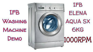 Washing Machine Demo Ifb Elena Aqua Sx 6kg 1000rpm Electro Mall
