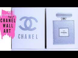 Bling Chanel Wall Canvas Art