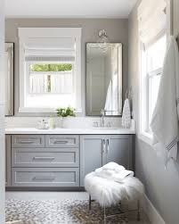 Gray Bathroom Ideas Go Glam With