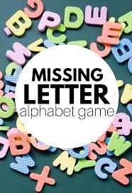 Missing Letters Preschool Alphabet Game No Time For