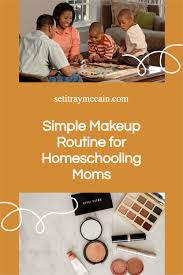 simple makeup routine for homeing