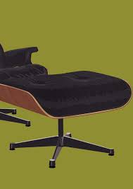 The Eames Lounge Chair Ottoman 1956