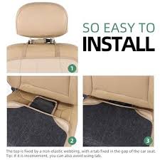 Viaviat Leather Car Seat Protector For