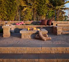 belgard walls for fire pits