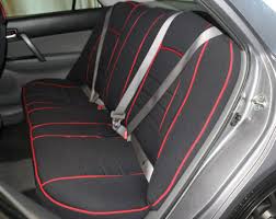 Mazda 6 Full Piping Seat Covers Rear