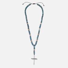 handmade rosary necklace for men with