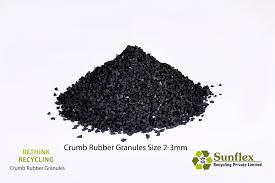 black rubber crumb granules 25kg at rs