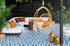 Dreamy Patios With Bold Patterned Tile