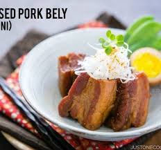 braised pork belly kakuni 角煮 just
