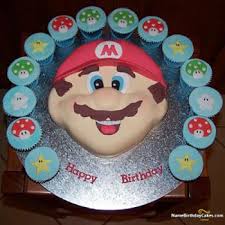 C'mon, these are super mario cupcakes! 30 Super Mario Birthday Cake Ideas And Decorations