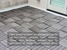 Outdoor Flooring Deck Tile S