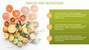 nutrition powerpoint template free