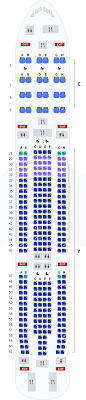 airbus a330 300 seat map korean air