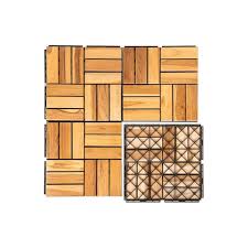 Natural Flooring Tiles Checker Pattern