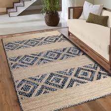 rug jute cotton handmade braided style