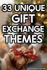 christmas themed gift exchange ideas