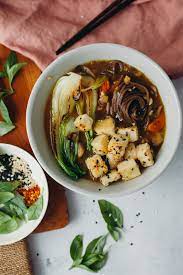 miso noodle soup vegan quick and easy