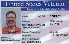 The first is the veteran health id card (vhic) and is only issued to veterans who enroll for health care from the va. Columbiana County Offers Free Veteran Photo Id Cards Wfmj Com