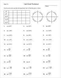14 unit circle chart templates doc pdf