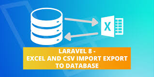 laravel 8 excel and csv import export