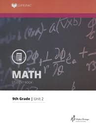 Lifepac Math Grade 9 Unit 2 Solving