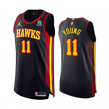 Young usually plays at the point guard position and has been using the no 11 jersey. Trae Young Atlanta Hawks 2021 Statement Edition Nba Jersey Lazada Ph
