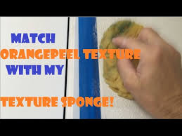 Orange L Texture Sponge