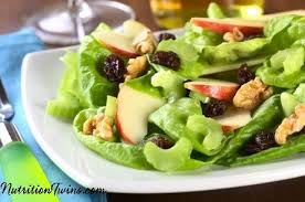 crunchy waldorf salad nutrition twins