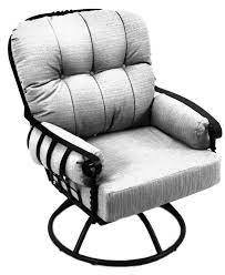 Meadowcraft Athens Swivel Rocking Chair