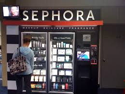 sephora vending machine at dfw