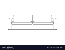 Sofa Line Icon Furniture For Living