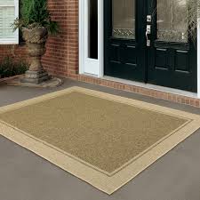 natural indoor outdoor border area rug