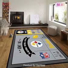 steelers nfl area rugs carpet mat