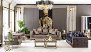 versace luxury sofa set evgor furniture