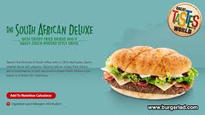 mcdonald s south african deluxe burger