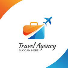 travel agency logo vector art icons