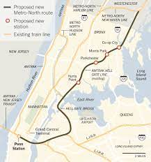 support for metro north line in bronx