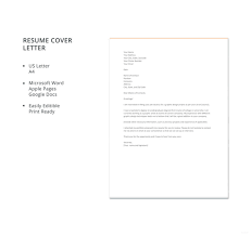17 resume cover letter templates