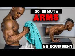 20 minute arms workout no equipment