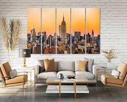 Canvas Set Of New York City New York